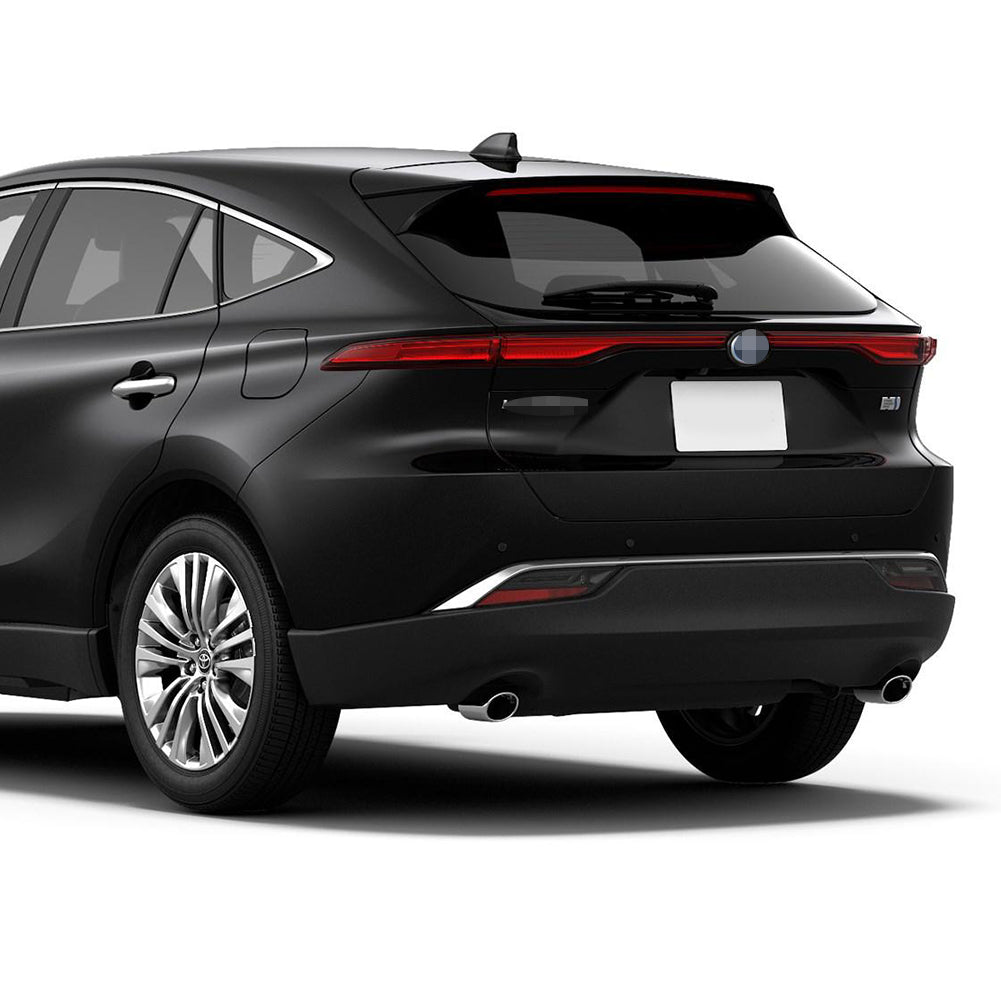 Fit for Toyota New VENZA 2021 2022 2023 2024 LE Model Chrome Rear Bumper Guard Protector Plate Cover Trims