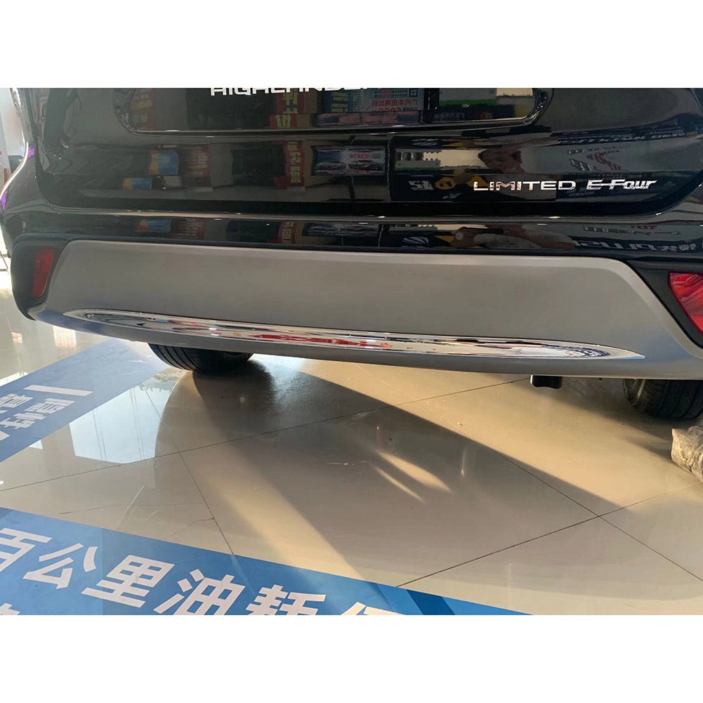 Fit For Toyota New Highlander 2020 2021 2022 2023 Front Bumper Protector Guard Cover Trim Chrome
