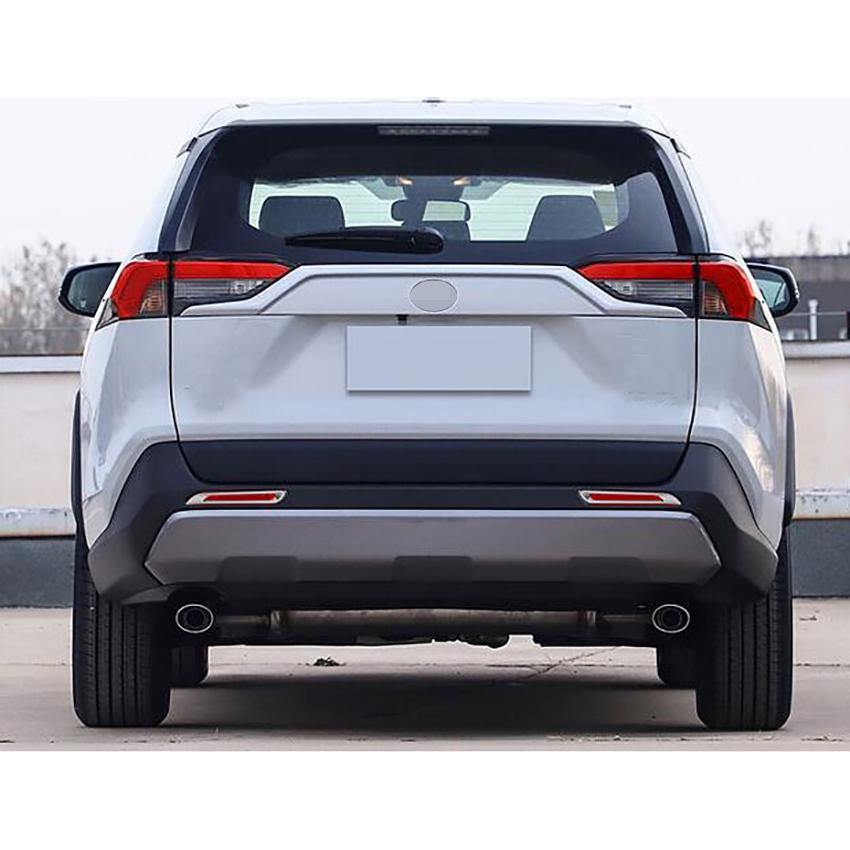 Fit for Toyota New RAV4 2019 2020 2021 Chrome Rear Fog Light Lamp Cover Trims - beautost