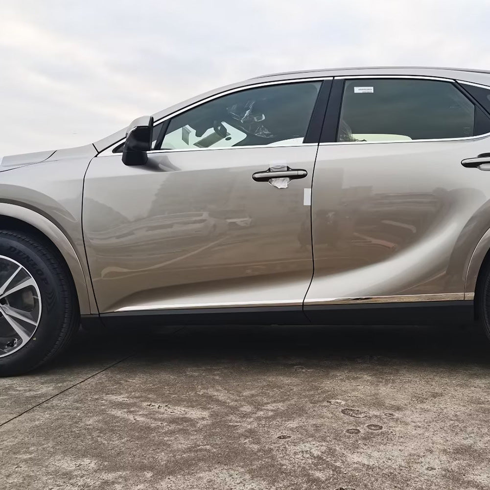  Lexus New RX RX350 RX350h RX500h F Sport 2023 Door Body Side Skirt Molding Cover Trims