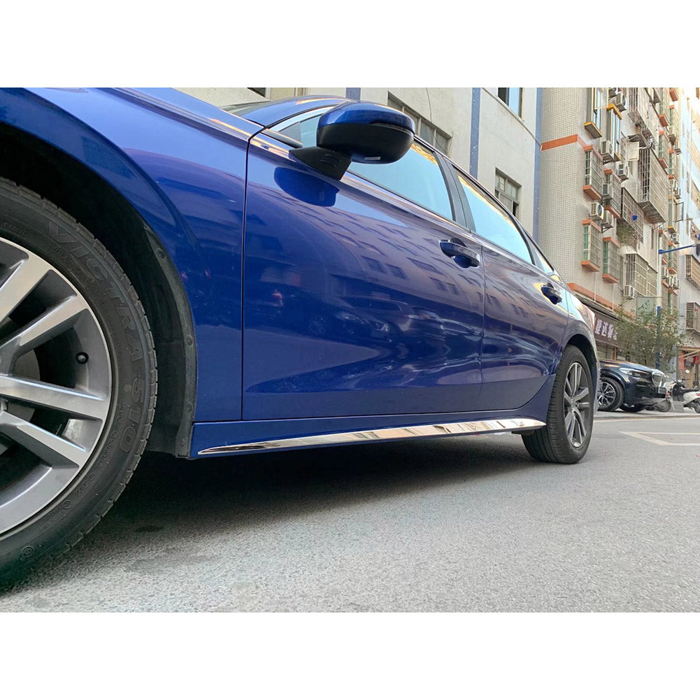 Fit for Honda New Civic 2022 Sedan Door Body Side Skirt Molding Cover Trim