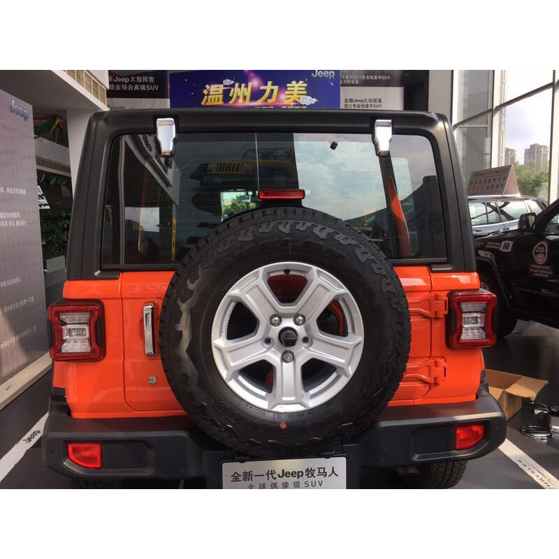 Fit For Jeep Wrangler 2018 2019 2020 2021 2022 Front Hood Vents Air Outlet Decorated Cover Trims -8PCS