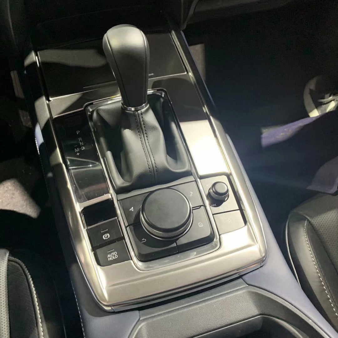 Fit for Mazda CX-30 CX30 2020 2021 2022 Gear Shift Knob Console Media Panel Cover Trim Stainless Steel