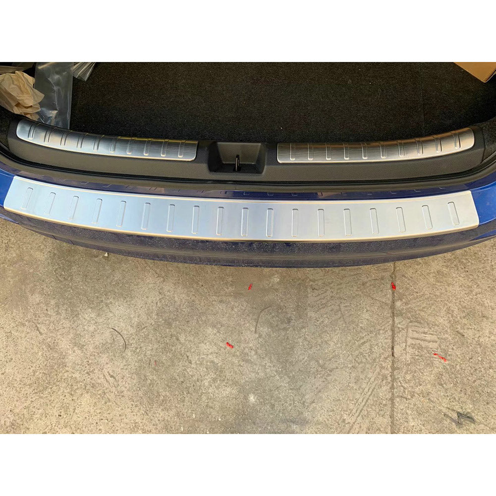 Fit for Honda New Civic 2022 Sedan Rear Interior Bumper Guard Plate Cover Trim Stainless Steel