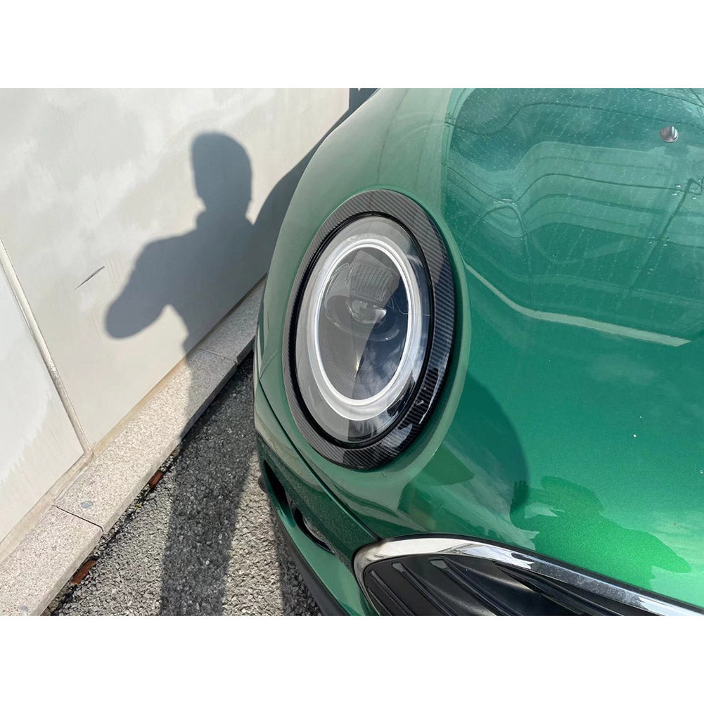 Fit For Mini Clubman 2022 2023 Headlight Front Light Eyelid Molding Cover Trim