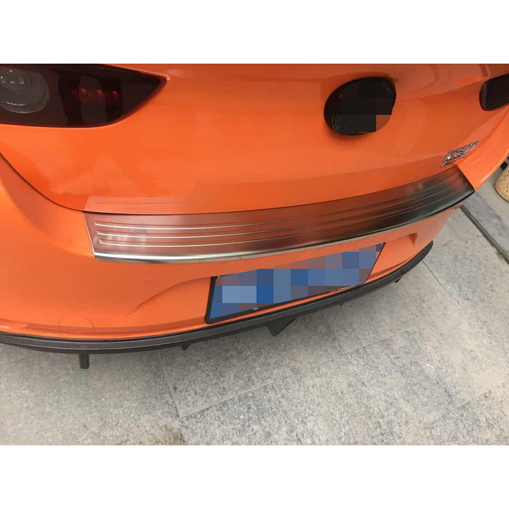 Fit for 2019 2020 2021 2022 Mazda 3 Axela Sedan Stainless Rear Outside Bumper Sill Plate Guard Cover Trim