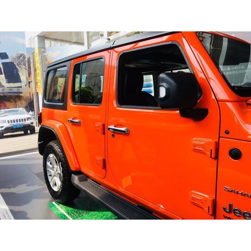 Fit for Jeep Wrangler 2018 2019 2020 2021 2022 Chrome Door Handle Cover Trims