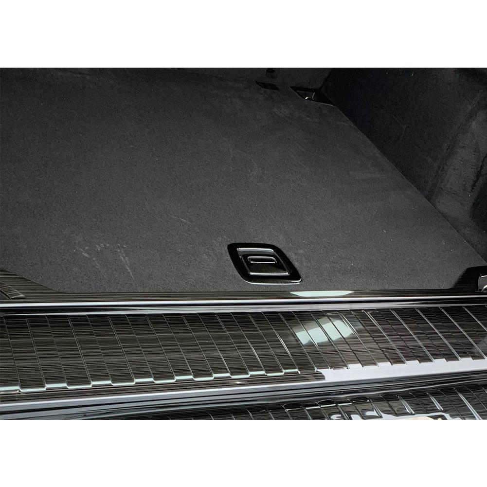 Fit for BMW 2019 2020 2021 New X5 G05 Rear Inside Bumper Sill Plate Guard Cover Trim Stainless Steel