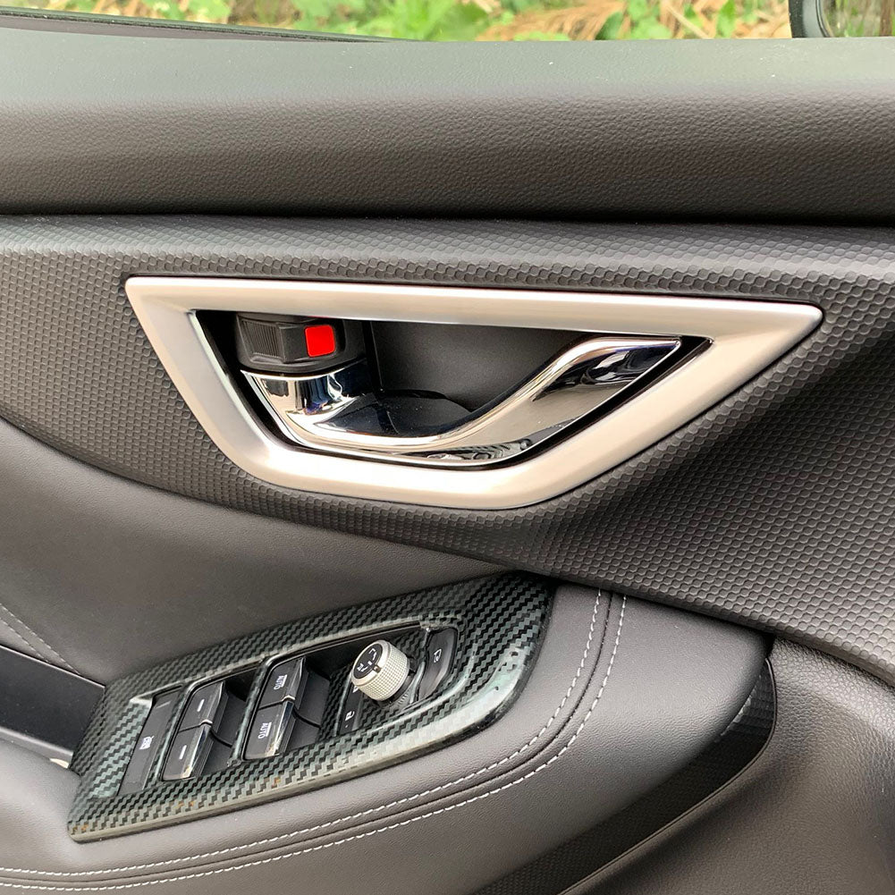 Fit for Subaru 2019 2020 2021 2022 Forester Interior Door Handle Bowl Cover Trims