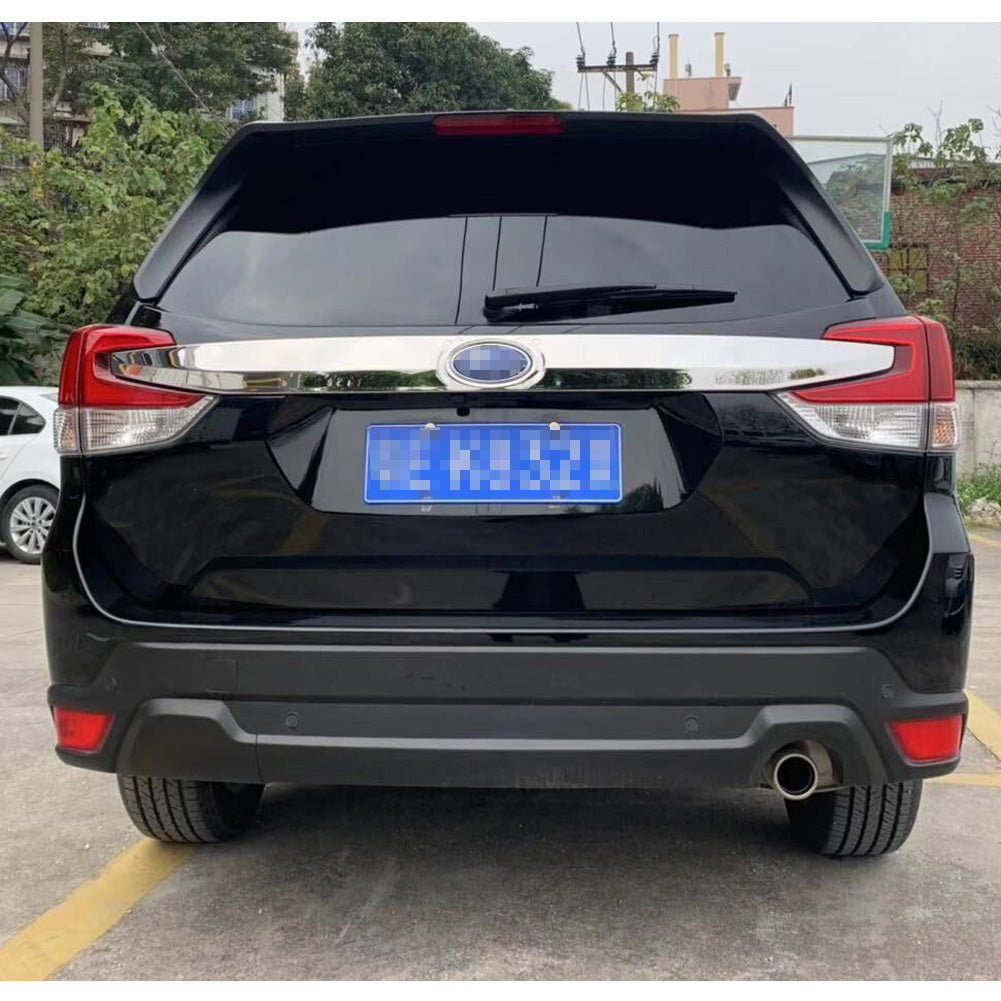 Fit for Subaru Forester 2019 2020 2021 2022 Rear Trunk Lid Cover Molding Trim Stainless Steel