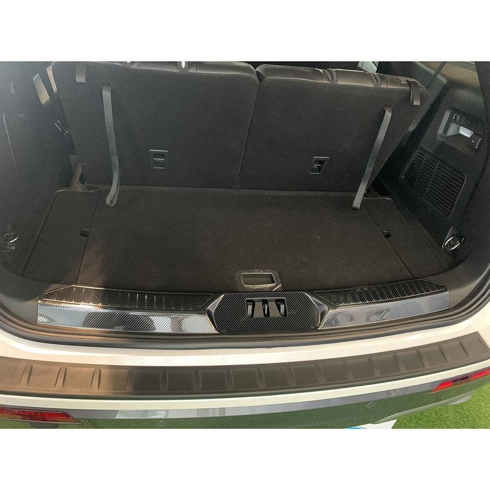 Fit for Ford New Explorer 2020 2021 2022 Rear Interior Bumper Sill Plate Guard Cover Trim Stainless Steel