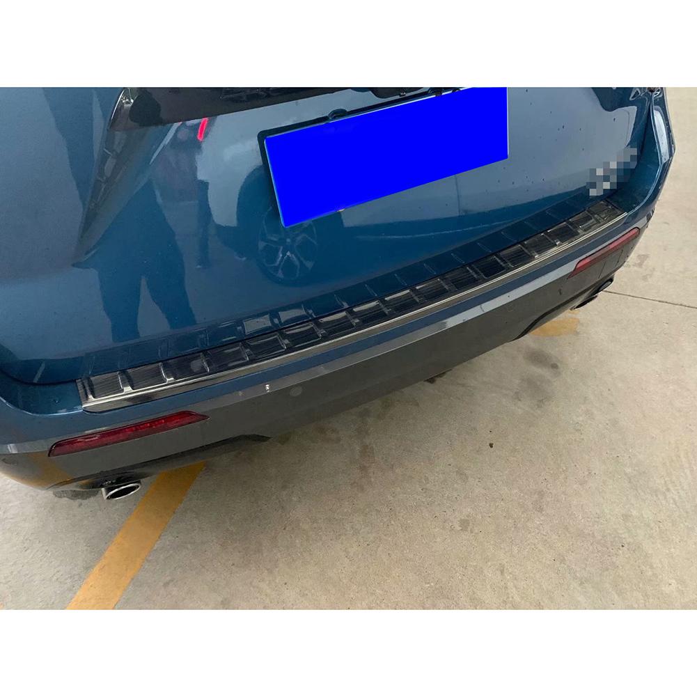 Fit for Ford New Explorer 2020 2021 2022 Rear Outside Bumper Sill Plate Guard Cover Trim Stainless Steel