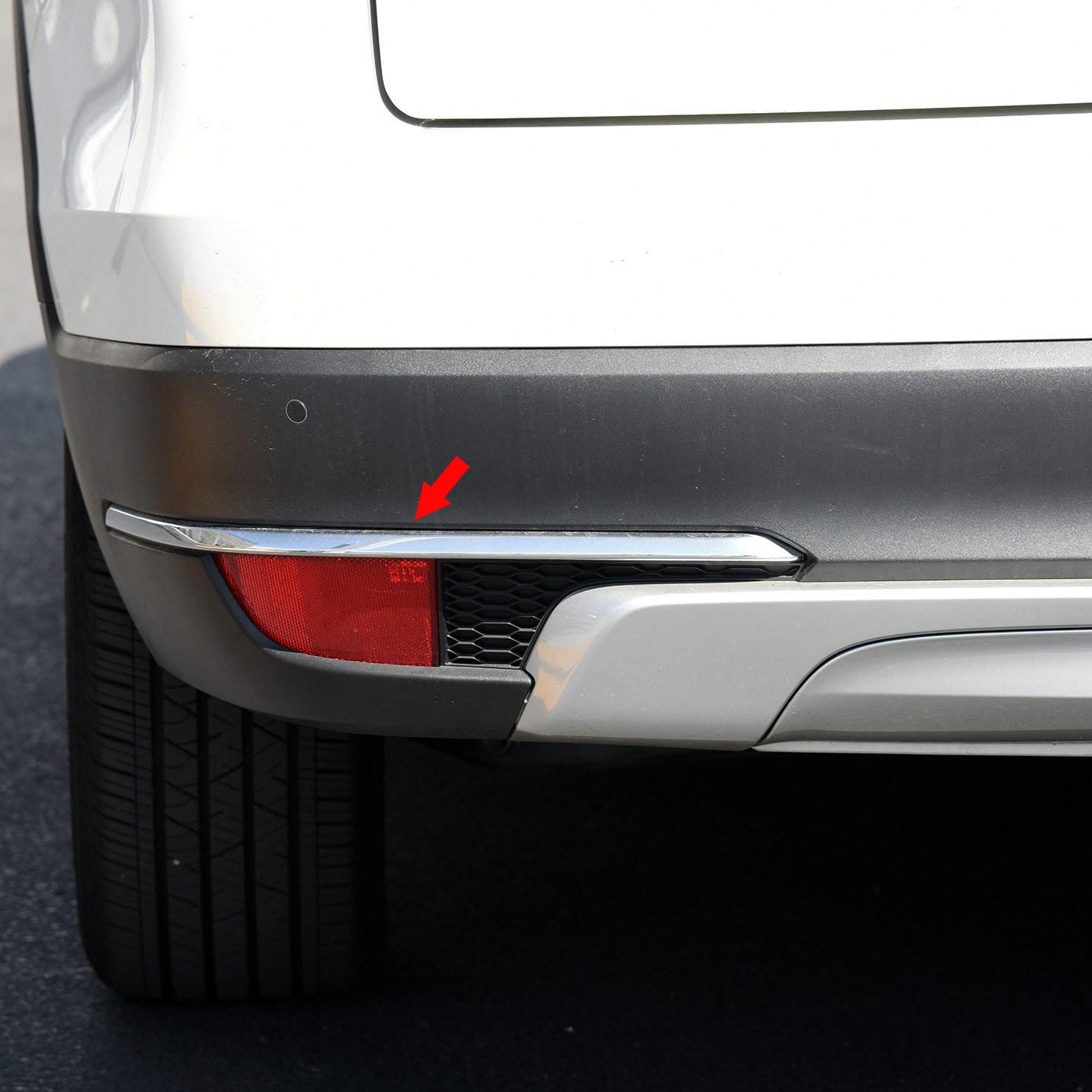 Fit For Honda New Pilot 2019 2020 2021 Front + Rear Bumper Corner Edge Protection Cover Trims ABS