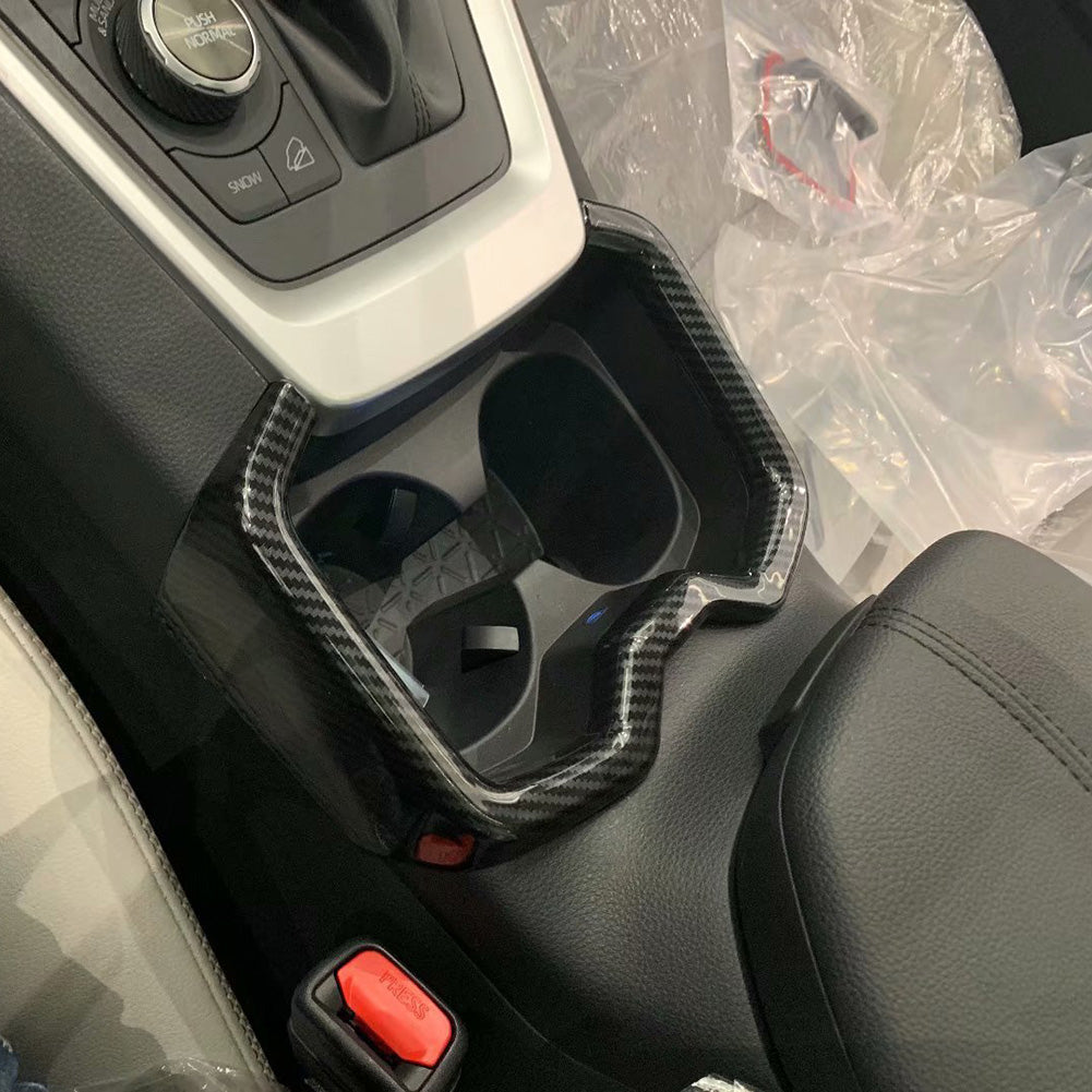 Fit for Toyota RAV4 2019 2020 2021 2022 Interior Cup Holder Cover Trim
