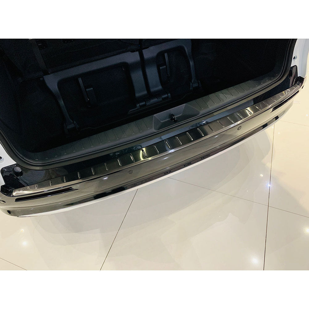 Fit for Toyota 2021 2022 Sienna Rear Outside Bumper Sill Plate Guard Cover Trim Stainless Steel