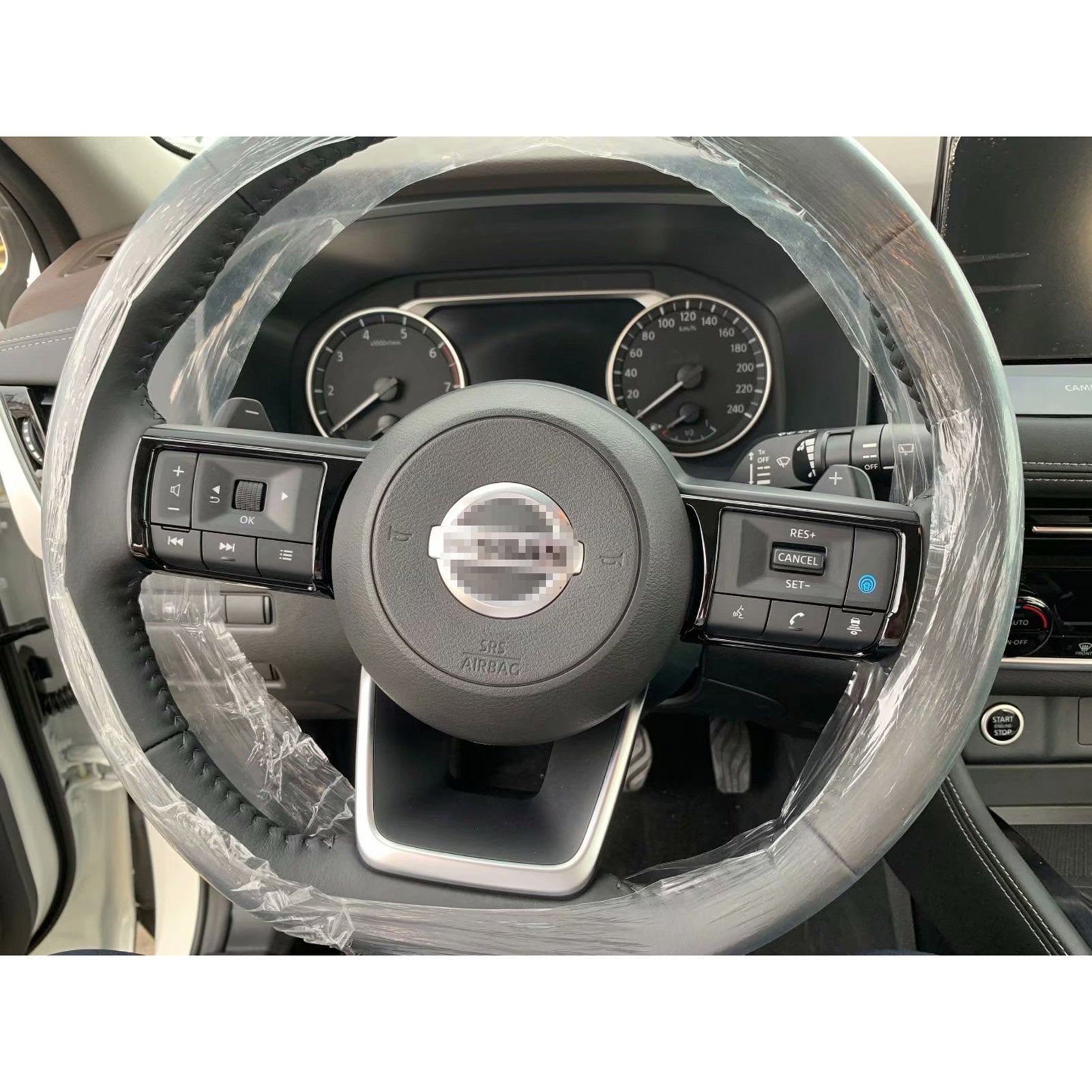 Fit for Nissan New Rogue 2021 Wheel Steering Trim Panel Cover Trims