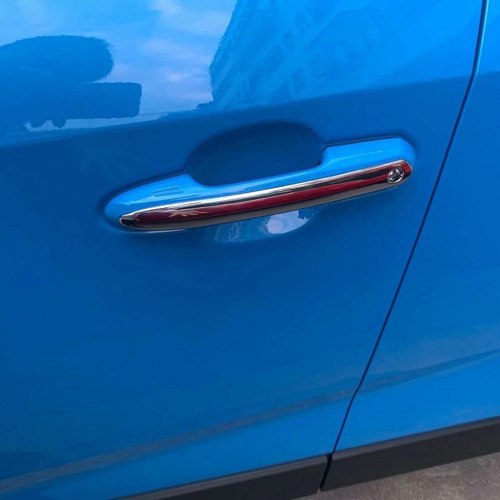 Fit for Toyota 2019 2020 2021 2022 RAV4 Chrome Door Handle Cover Trims - beautost