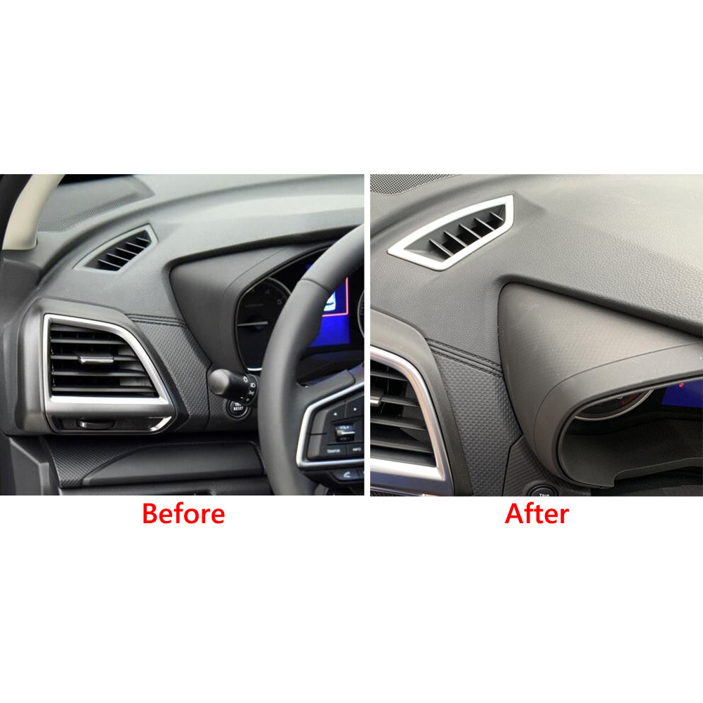 Fit For Subaru 2019 2020 2021 Forester Interior Front Upper Air Condition Vent Outlet Cover Trim