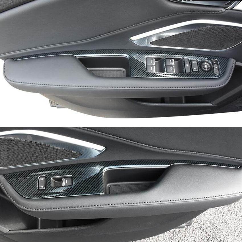 Fit For Acura New RDX 2019 2020 2021 2022 Interior Window Switch Console Panel Trims