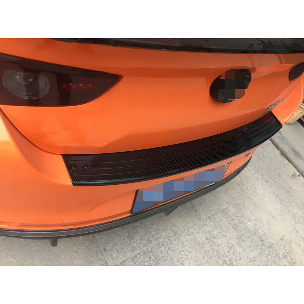 Fit for 2019 2020 2021 2022 Mazda 3 Axela Sedan Stainless Rear Outside Bumper Sill Plate Guard Cover Trim