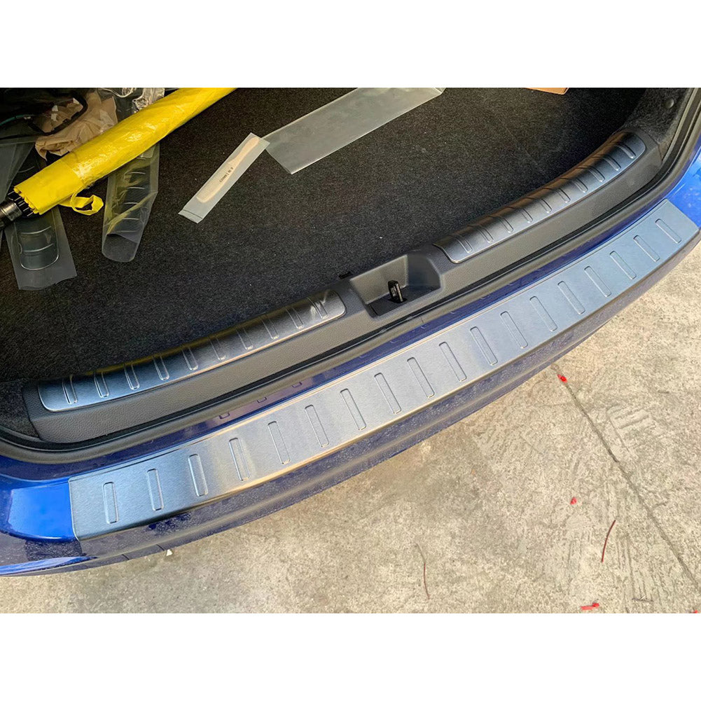 Fit for Honda New Civic 2022 Sedan Rear Interior Bumper Guard Plate Cover Trim Stainless Steel