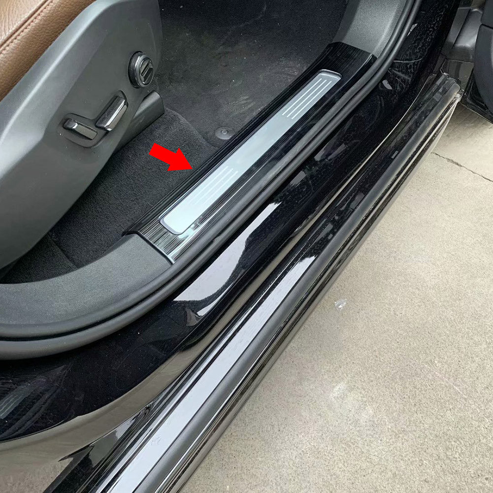 Fit for Volvo XC90 2016 2017 2018 2019 2020 2021 Inside Door Sill Plate Cover Trims