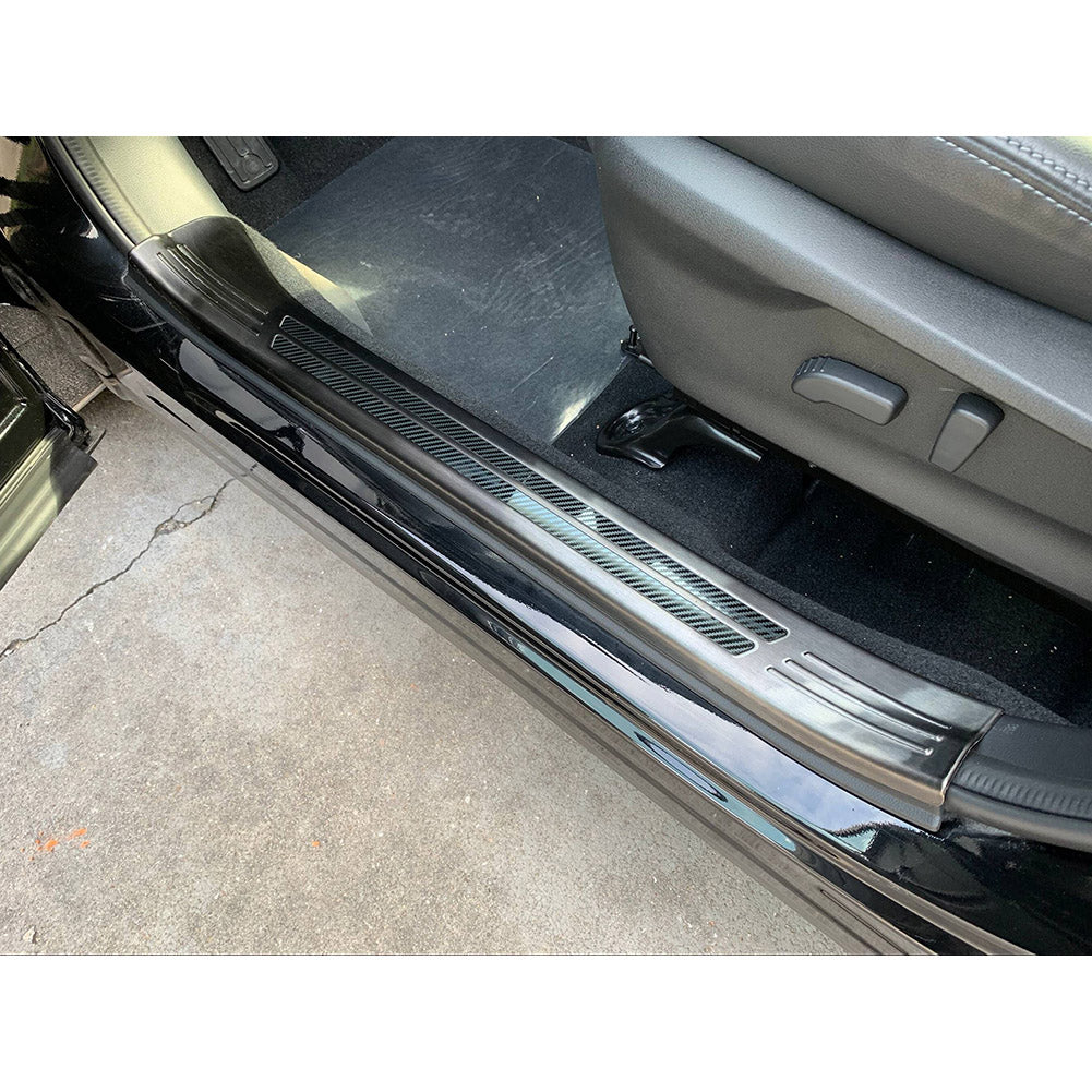 Fit for Subaru Forester 2019 2020 2021 2022 Door Sill Scuff Plate Guard Cover Trims Stainless Inside Door