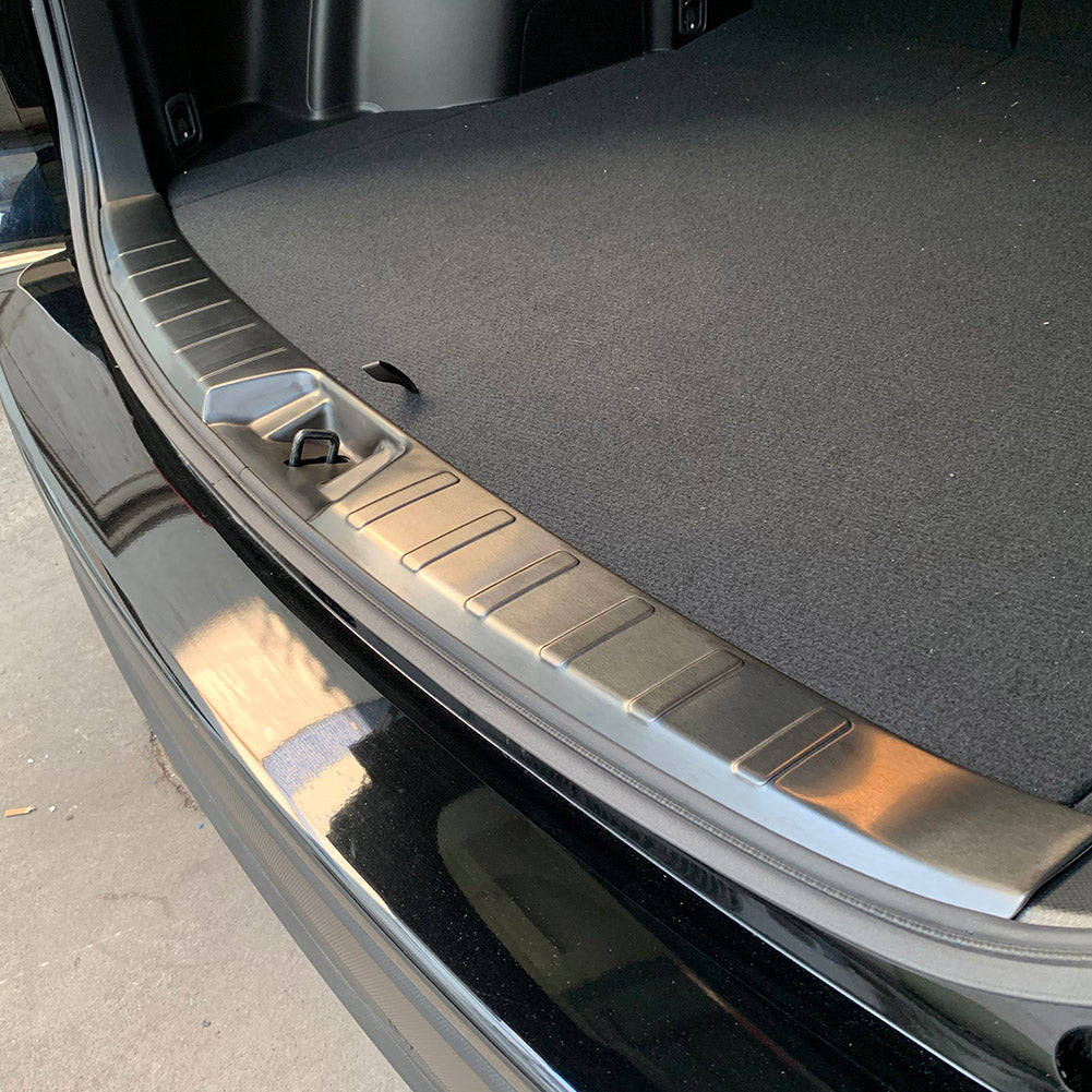 Fit for Subaru Forester 2019 2020 2021 2022 Rear Inside Bumper Sill Plate Guard Cover Trim Stainless Steel