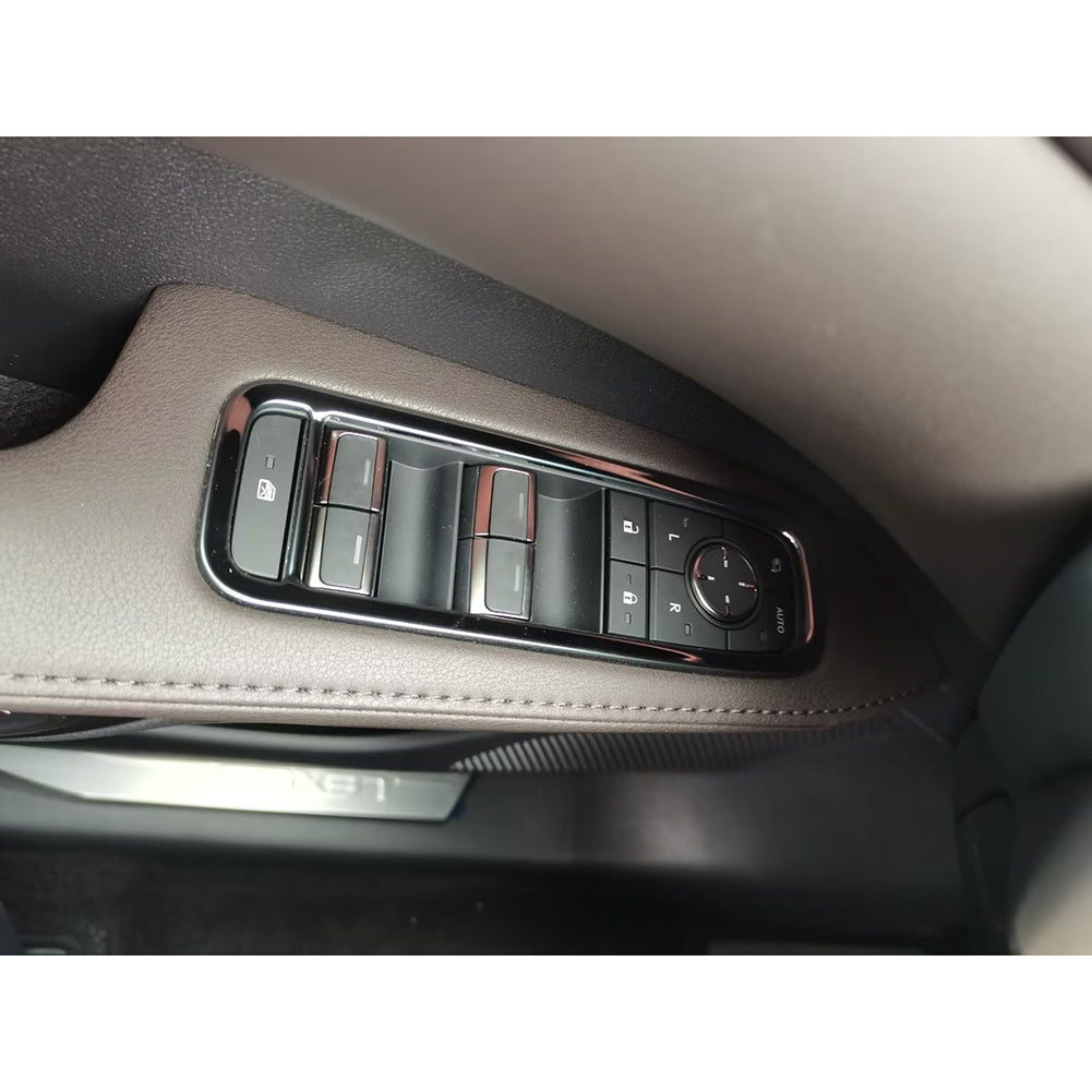 Fit for Lexus RX RX350 RX350h RX500h F Sport/TX TX350 TX500h TX550H+ 2023 2024 2025 2026 Interior Window Switch Console Panel Cover Trims