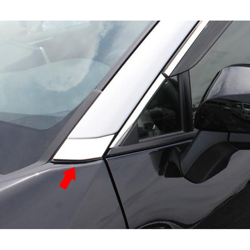 Fit for Toyota RAV4 2019 2020 2021 2022 A-pillar C-pillar Frame Molding Cover Trims