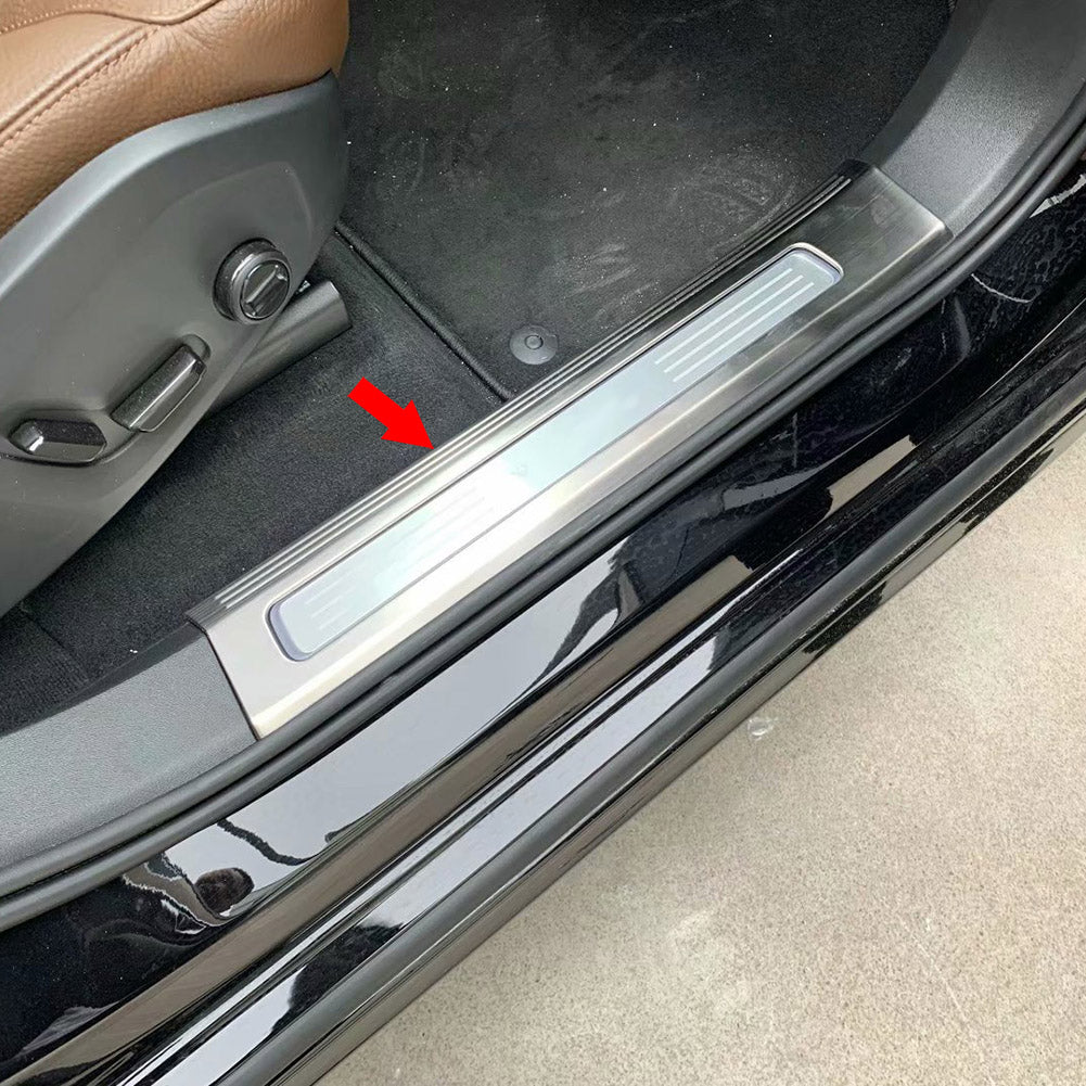 Fit for Volvo XC90 2016 2017 2018 2019 2020 2021 Inside Door Sill Plate Cover Trims