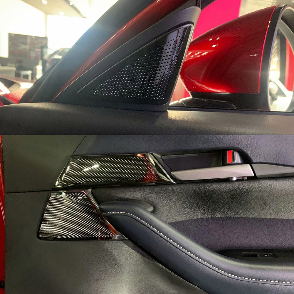 For Mazda CX-30 CX30 2020-2025 Door Speaker Sound Panel Trims