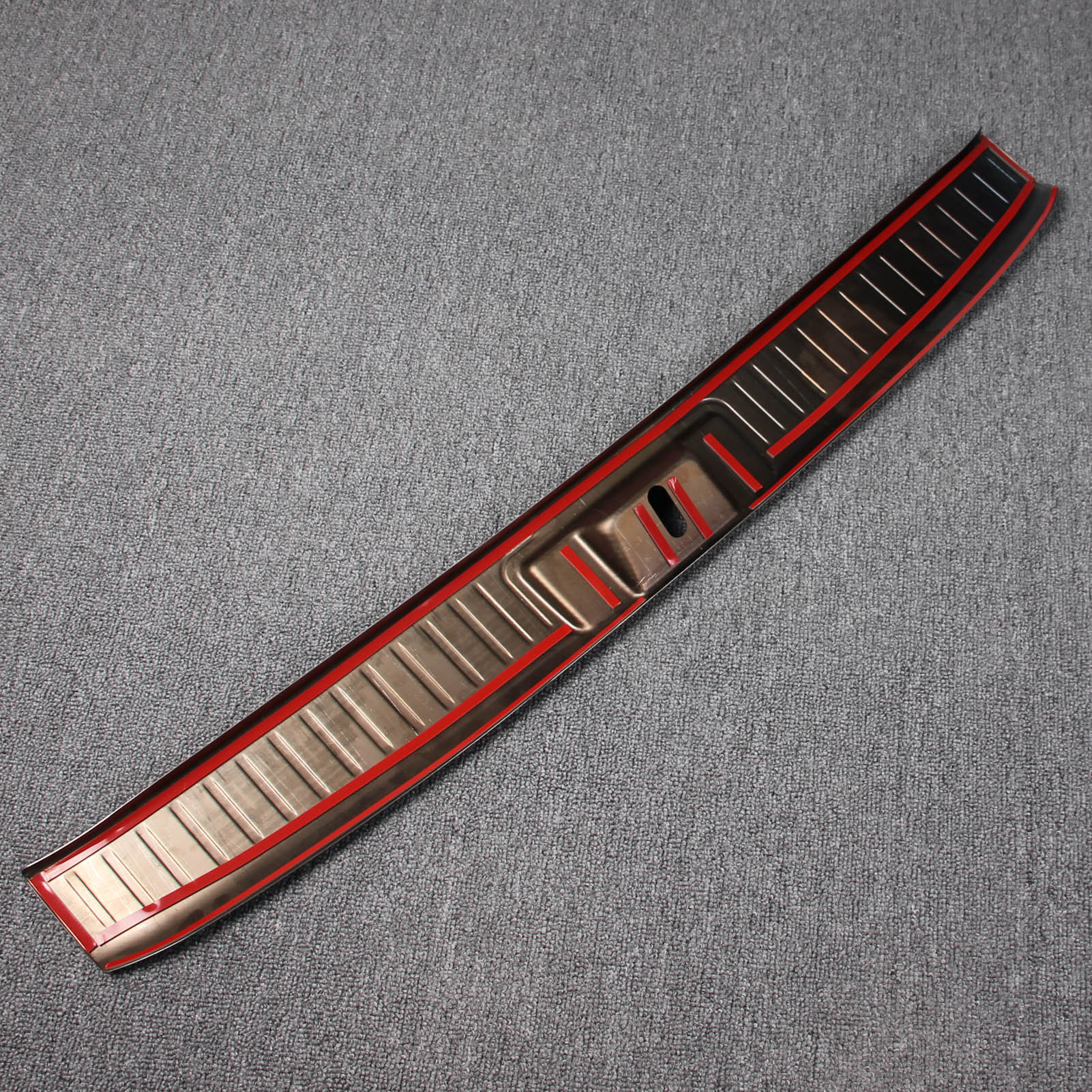 Fit for Toyota New Highlander 2020 2021 2022 Rear Inside Bumper Sill Plate Guard Cover Trim Stainless Steel