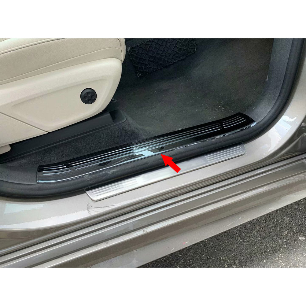 For Benz New GLS 450/580 2020 2021 Inside Door Sill Scuff Plate Guard Cover Trims