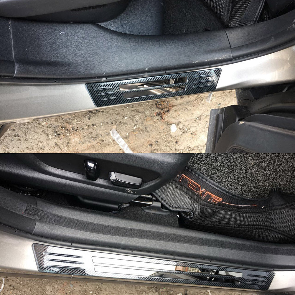 Fit for Lexus UX 200 250h UX200 UX250h 2019 2020 2021 2022 Door Sill Scuff Plate Guard Molding Cover Trims Black