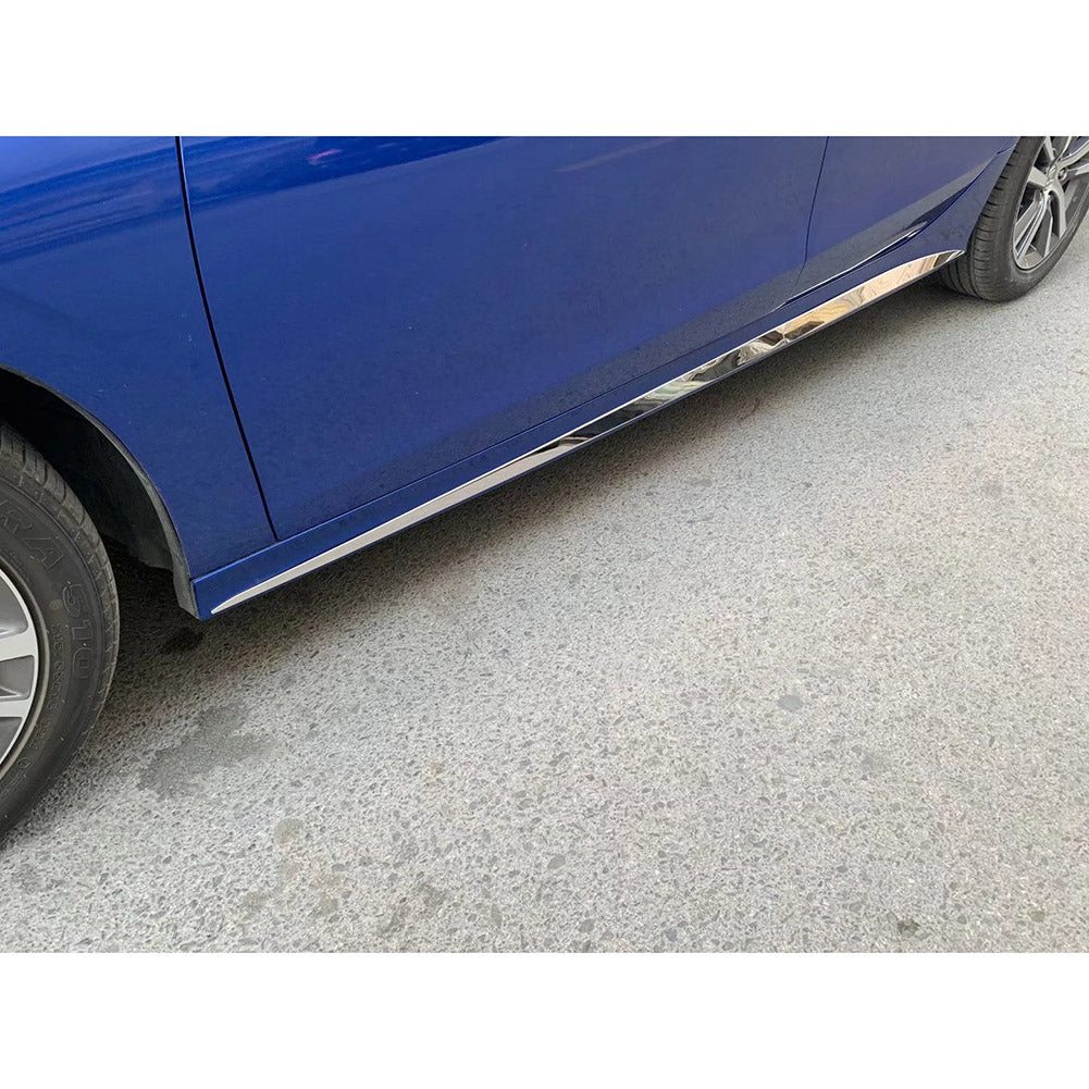 Fit for Honda New Civic 2022 Sedan Door Body Side Skirt Molding Cover Trim