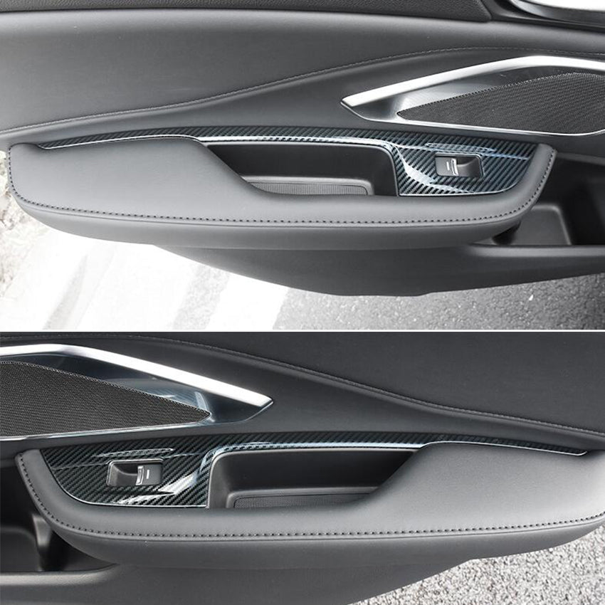 Fit For Acura New RDX 2019 2020 2021 2022 Interior Window Switch Console Panel Trims