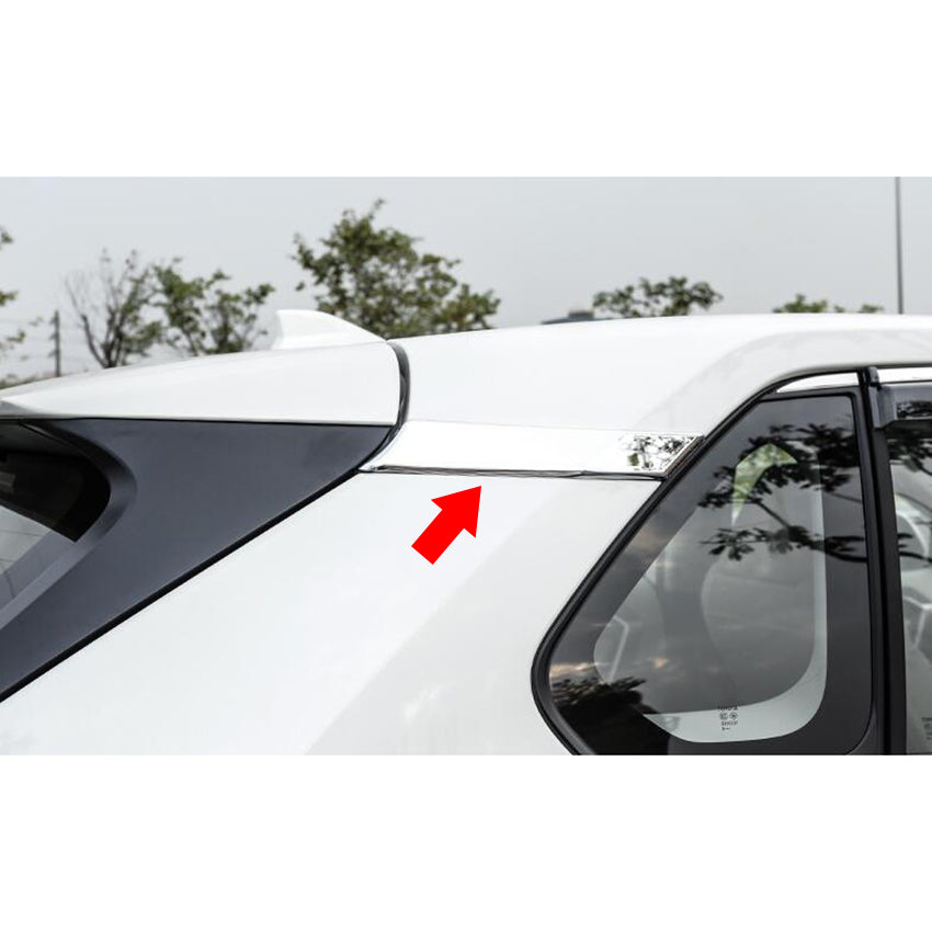 Fit for Toyota RAV4 2019 2020 2021 A-pillar C-pillar Frame Molding Cover Trims - beautost