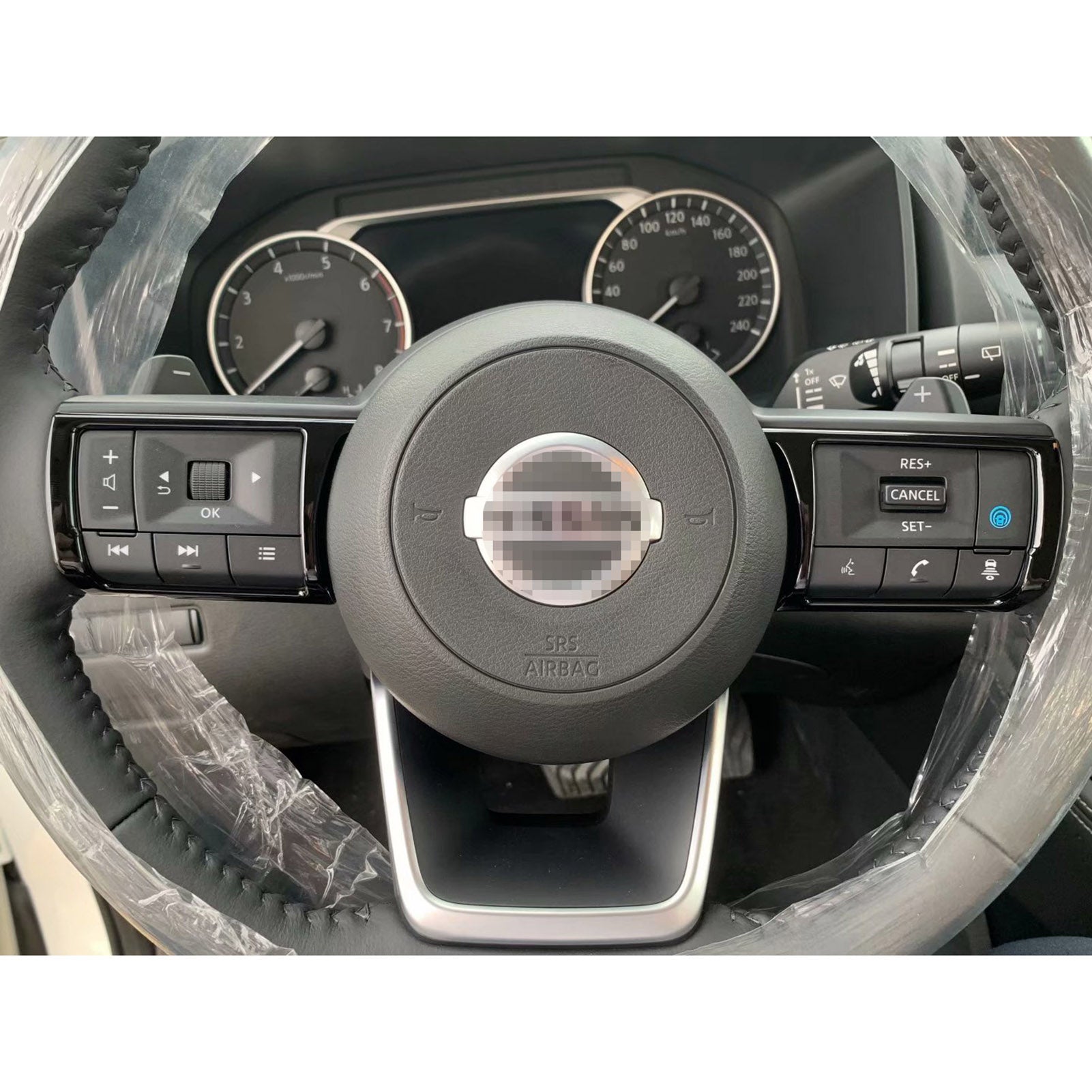 Fit for Nissan New Rogue 2021 Wheel Steering Trim Panel Cover Trims