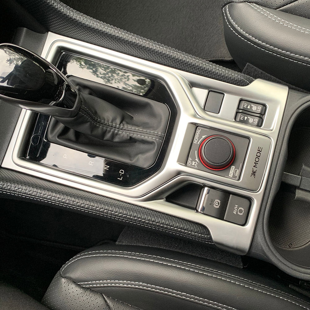 Fit For Subaru 2019 2020 2021 2022 Forester Gear Shift Knob Console Panel Cover Trim