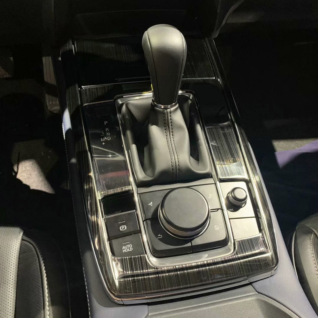 Fit for Mazda CX-30 CX30 2020 2021 2022 Gear Shift Knob Console Media Panel Cover Trim Stainless Steel