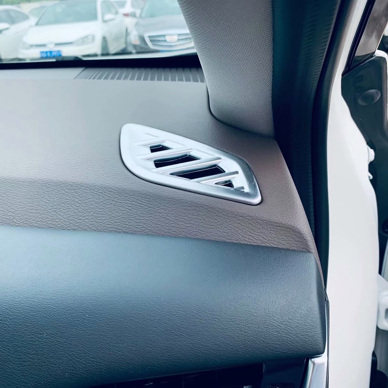 Fit for Nissan New Rogue 2021 Interior Front Upper Air Condition Vent Outlet Cover Trims