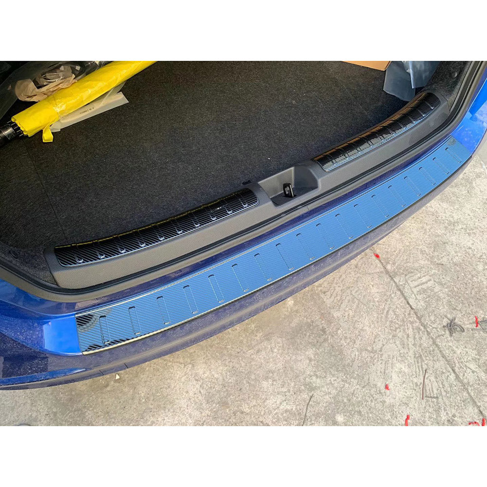 Fit for Honda New Civic 2022 Sedan Rear Interior Bumper Guard Plate Cover Trim Stainless Steel