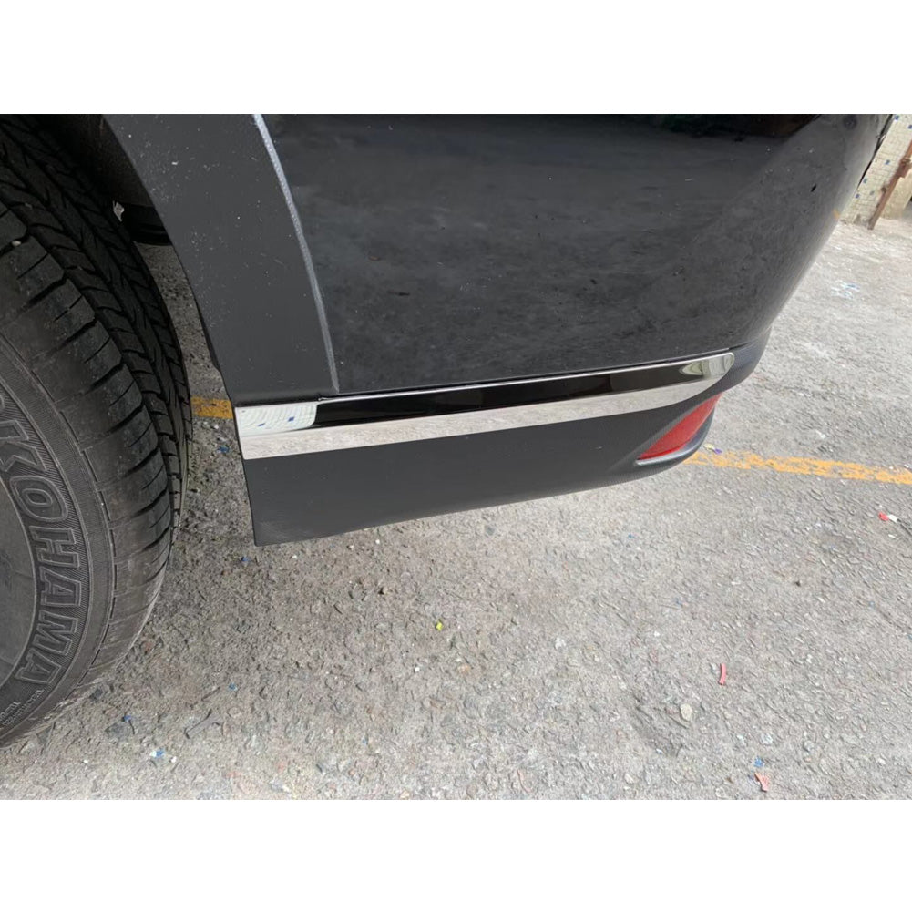 Fit for Subaru Forester 2019 2020 2021 Bumper Corner Edge Protection Cover Trim Stainless Steel