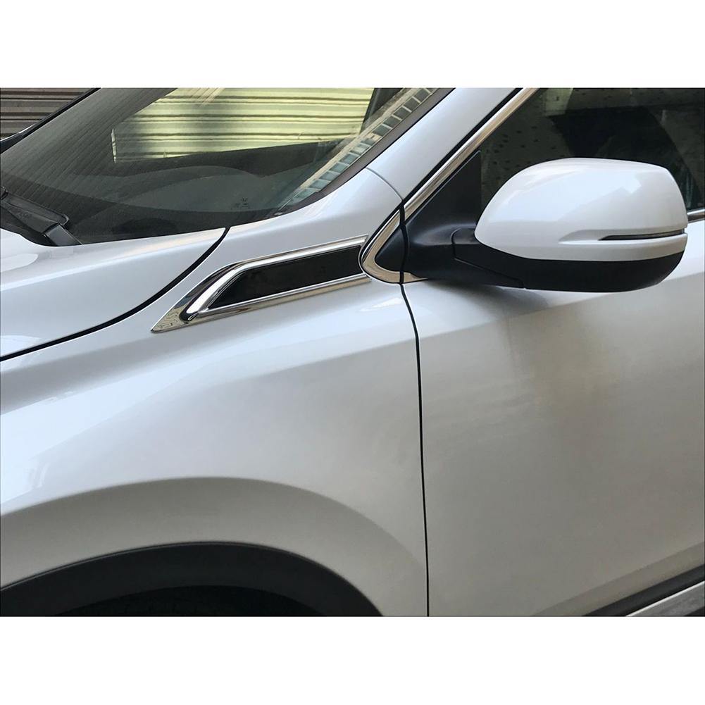 Fit for Honda 2017 2018 2019 2020 2021 CR-V CRV Front Side Fender Sticker Vents Air Outlet Cover Trim - beautost