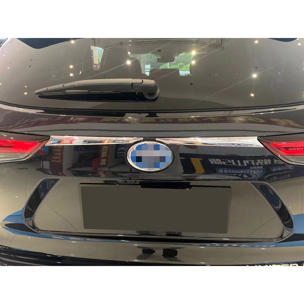 Fit for Toyota Highlander 2020 2021 2022 Rear Trunk Lid Molding Trim Chrome ABS