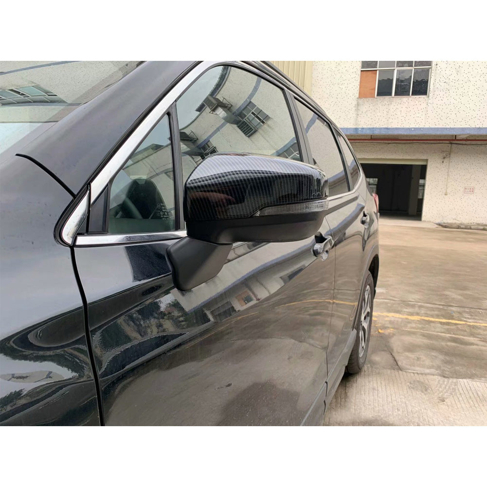 Fit For Subaru 2019 2020 2021 Forester Rear View Mirror Side Molding Cover Trims