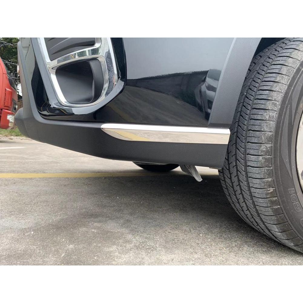Fit for Subaru Forester 2019 2020 2021 Bumper Corner Edge Protection Cover Trim Stainless Steel