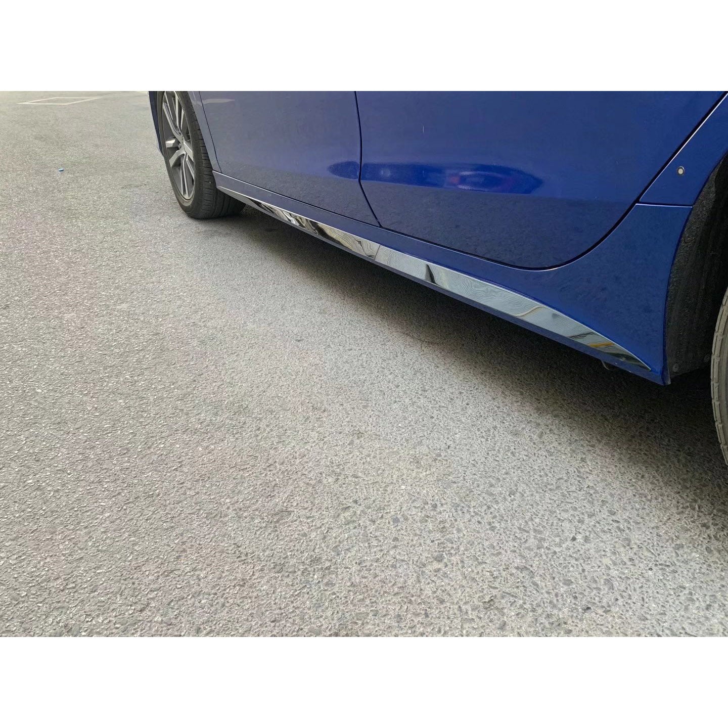 Fit for Honda New Civic 2022 Sedan Door Body Side Skirt Molding Cover Trim