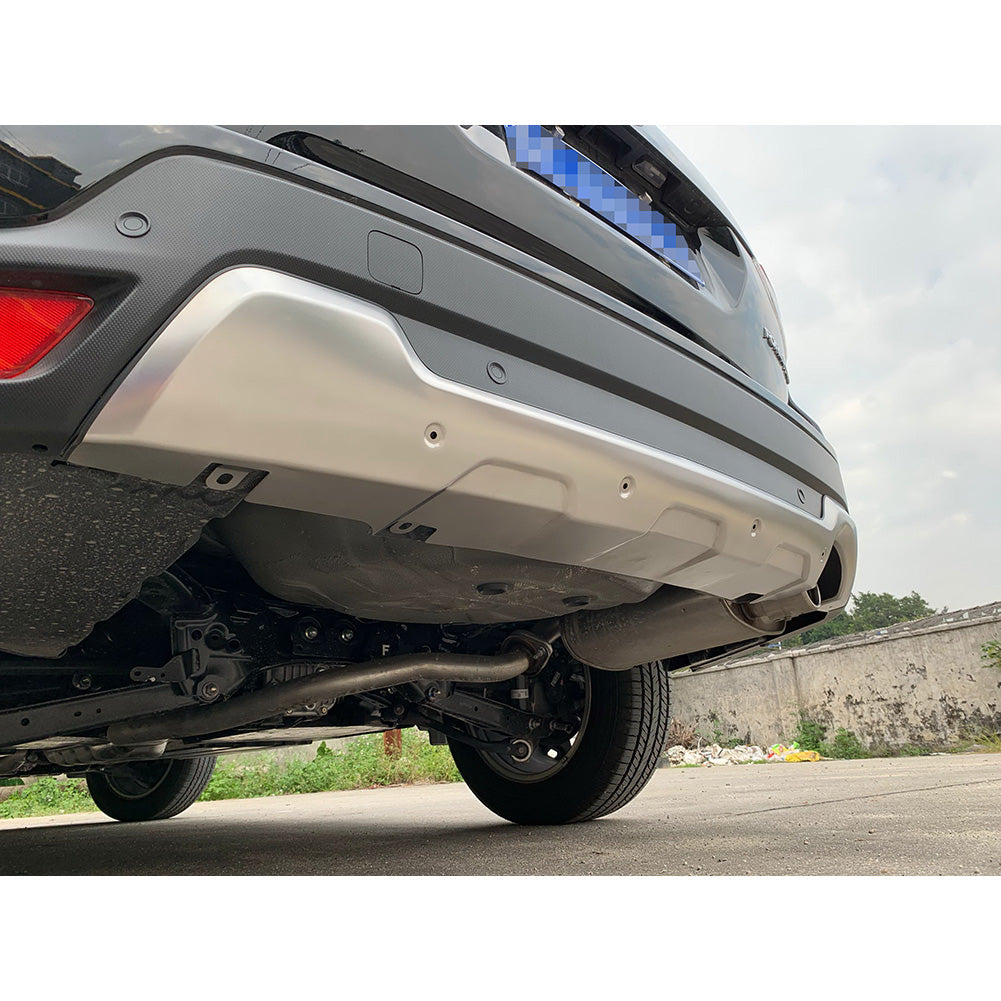 Fit For Subaru 2019 2020 2021 Forester Front + Rear Bumper Guard Protector Plate Cover Trims Stainless Steel